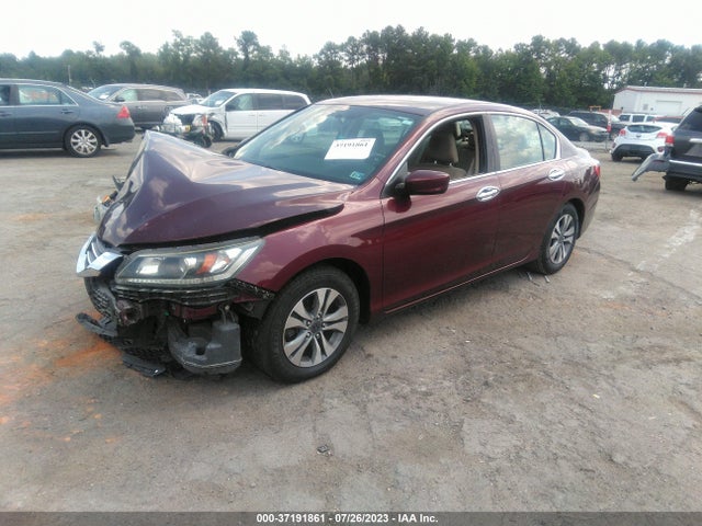 Honda Accord Sedan Lx 2014 1HGCR2F30EA261938 Image 2