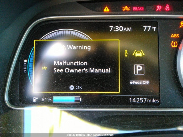 Nissan Leaf S Plus 2022 1N4BZ1BV2NC561888 Image 9