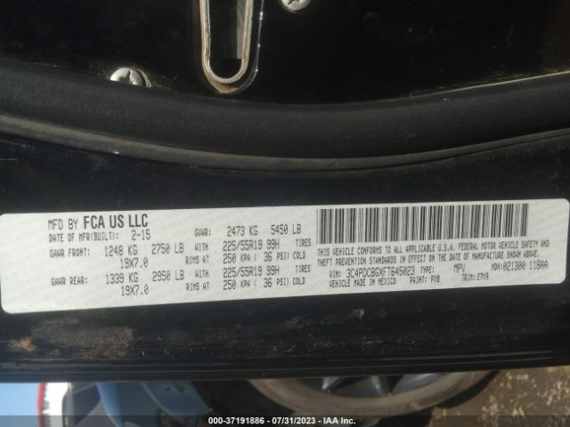 3C4PDCBGXFT645023 Dodge Journey Sxt