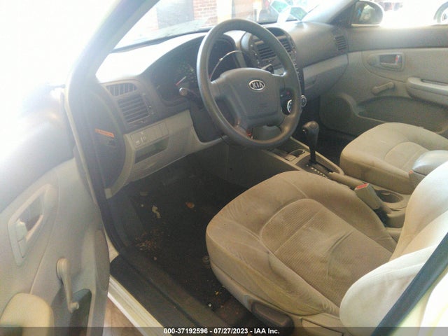 2009 KIA SPECTRA LX VIN: KNAFE221X95654806