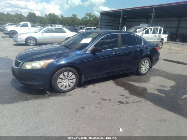 2008 HONDA ACCORD SDN LX VIN: 1HGCP26348A120686