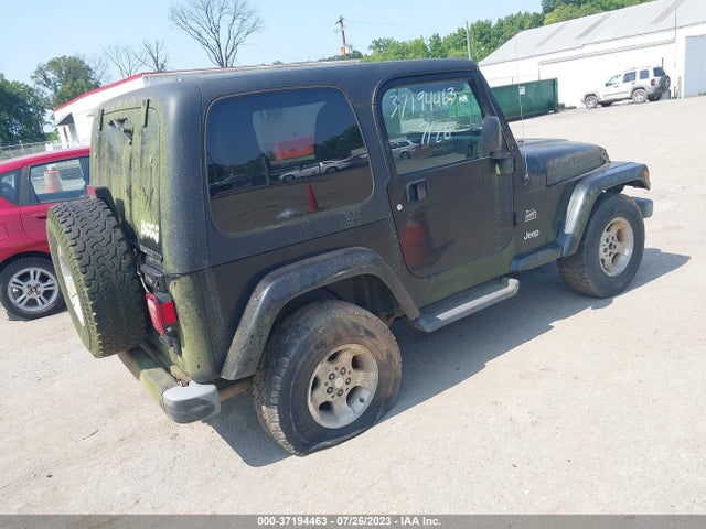 2004 JEEP WRANGLER SAHARA VIN: 1J4FA59S34P765266
