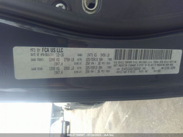 3C4PDCGG6HT566542 Dodge Journey Crossroad