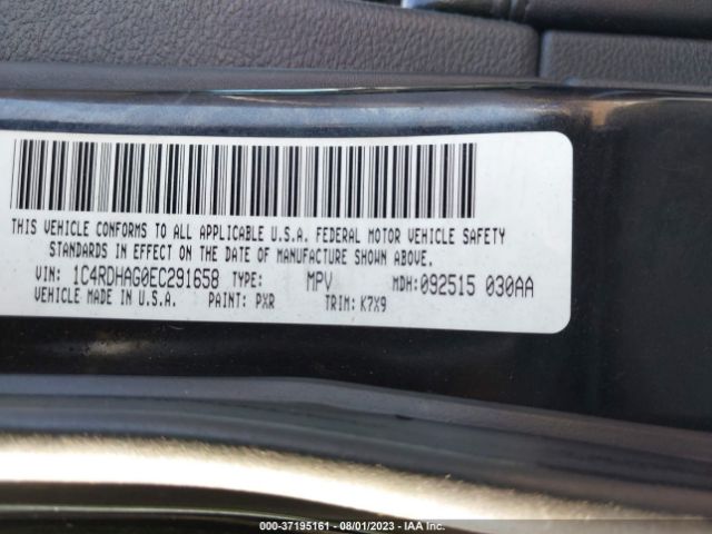 1C4RDHAG0EC291658 Dodge Durango Sxt