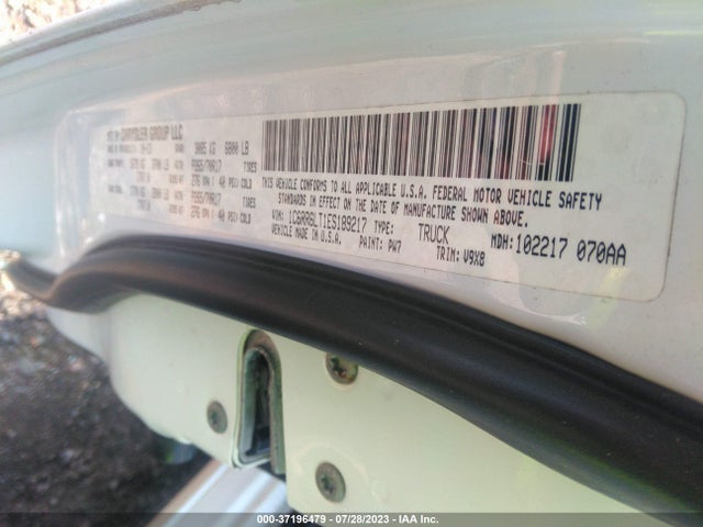 1C6RR6LT1ES189217 RAM 1500 Slt
