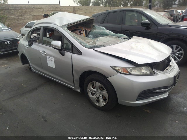 Honda Civic Sedan Lx 2014 19XFB2F51EE237520 Image 1
