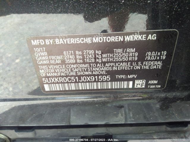 5UXKR0C51J0X91595 BMW X5 Xdrive35i