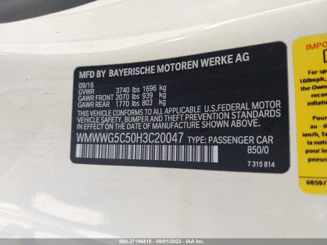 2017 Mini Roadster, VIN: WMWWG5C50H3C20047