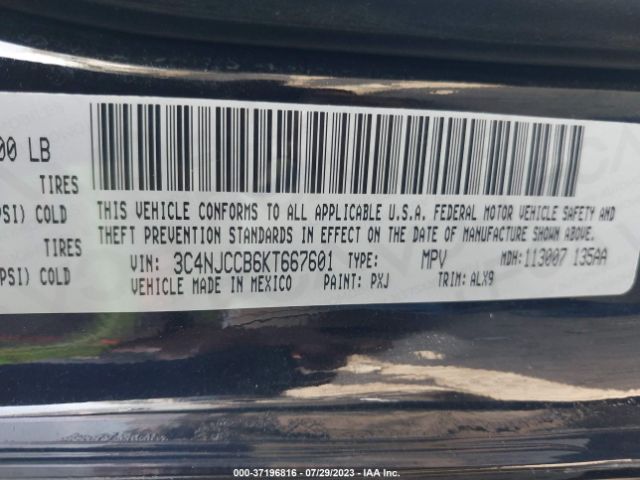 3C4NJCCB6KT667601 Jeep Compass High Altitude