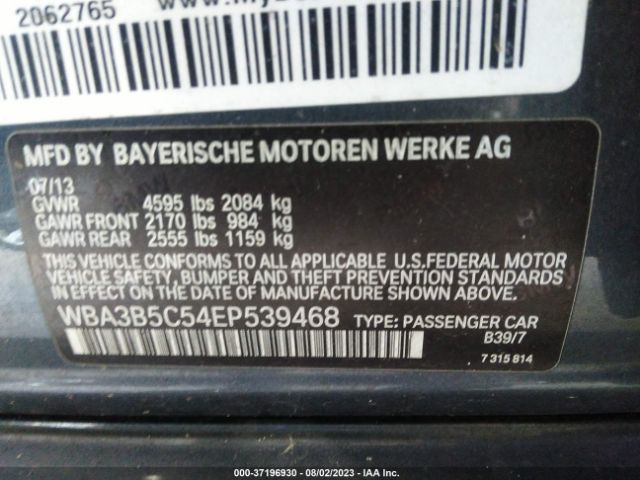 WBA3B5C54EP539468 BMW 3 Series 328i Xdrive