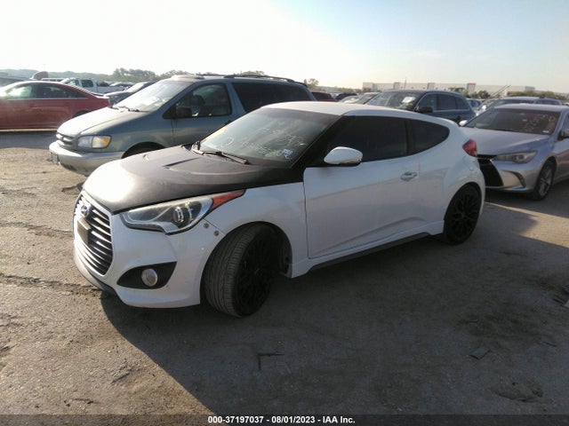 Hyundai Veloster Turbo 2014 KMHTC6AE7EU191400 Image 2