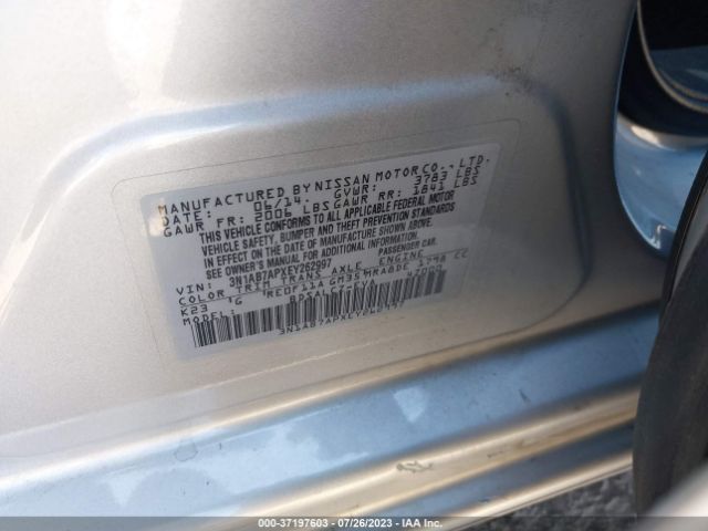 3N1AB7APXEY262997 Nissan SENTRA S