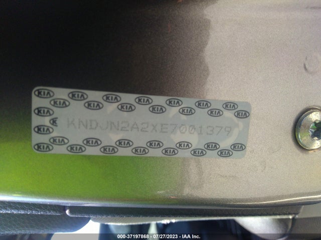 KIA Soul Base 2014 KNDJN2A2XE7001379 Image 10