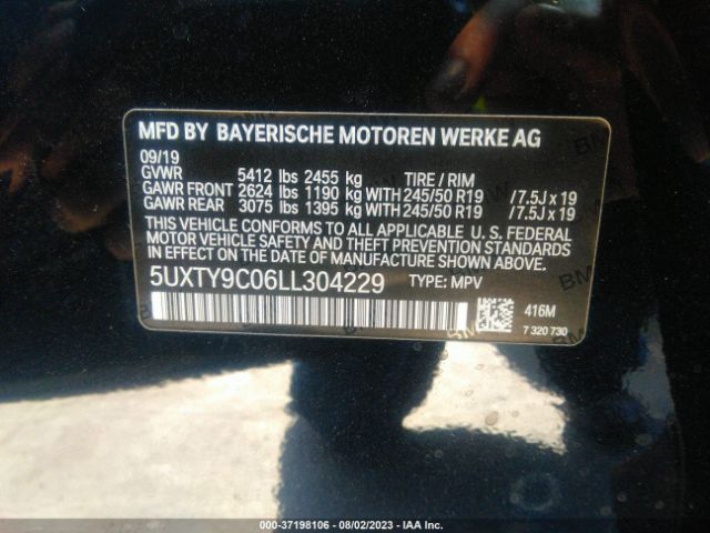 5UXTY9C06LL304229 BMW X3 M40i