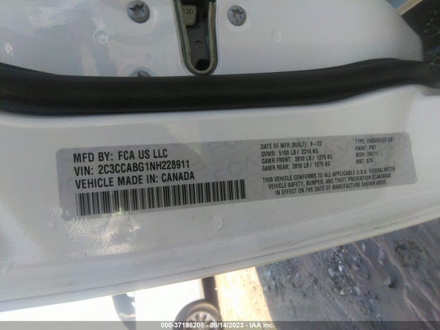 2C3CCABG1NH228911 Chrysler 300 300s