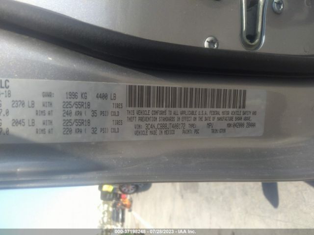 3C4NJCBB8JT408172 Jeep Compass Altitude