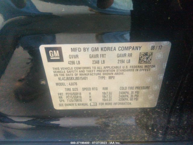KL4CJBSBXJB515401 Buick Encore Preferred Ii