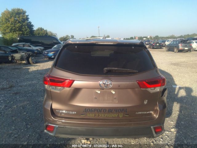 5TDDZRFH0JS892581 Toyota Highlander Limited