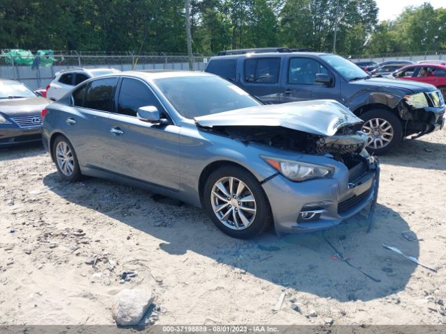 Продажа на аукционе авто 2014 Infiniti Q50 Premium, vin: JN1BV7AP0EM677079, номер лота: 37198889