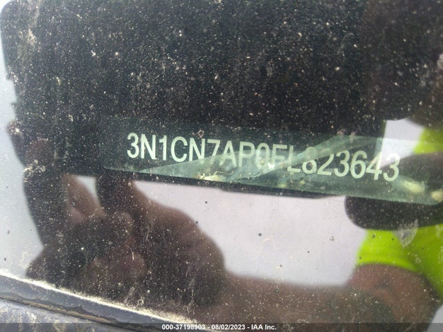 Nissan Versa 1.6 S+ 2015 3N1CN7AP0FL823643 Image 9
