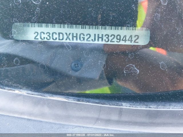 2C3CDXHG2JH329442 Dodge Charger Sxt Plus Rwd