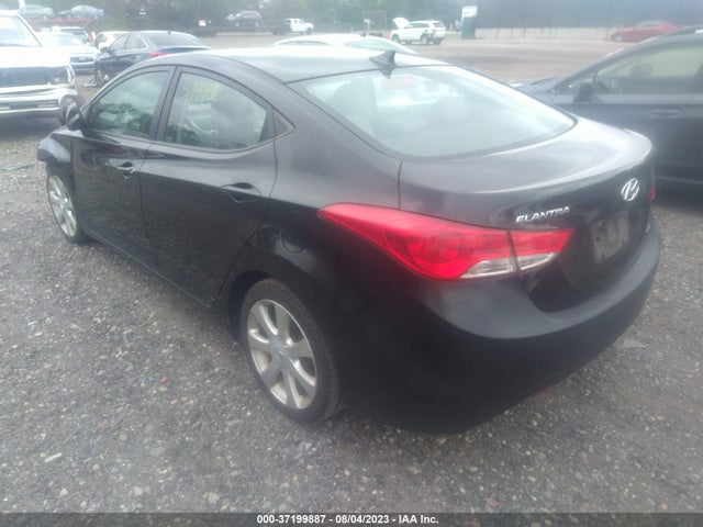 2012 HYUNDAI ELANTRA LIMITED PZEV VIN: 5NPDH4AE2CH092750
