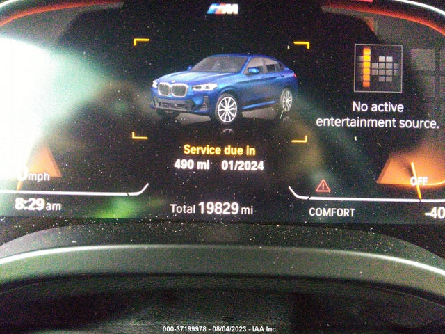 BMW X4 Xdrive30i 2023 аукцион фото