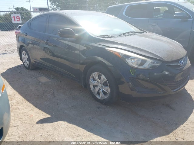 2016 HYUNDAI ELANTRA SE VIN: 5NPDH4AE1GH776260