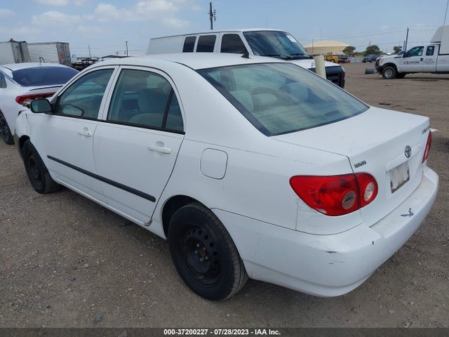 2005 TOYOTA COROLLA CE VIN: 2T1BR32E65C404524