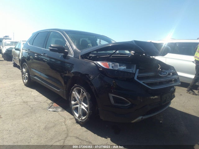 2015 FORD EDGE TITANIUM VIN: 2FMTK4K94FBC01283