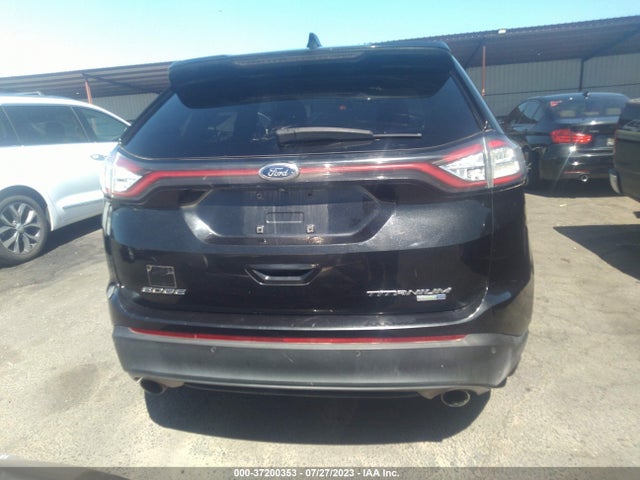 2015 FORD EDGE TITANIUM VIN: 2FMTK4K94FBC01283