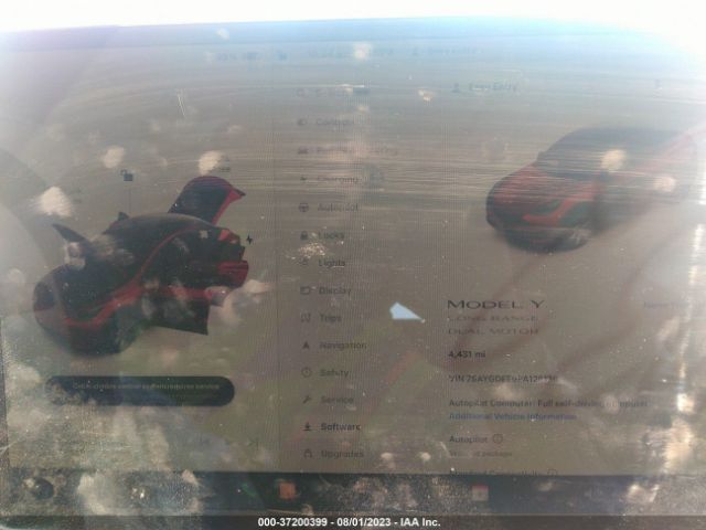 7SAYGDEE9PA126136 Tesla Model Y Long Range