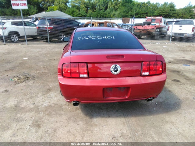 2008 FORD MUSTANG GT VIN: 1ZVHT82H385153298
