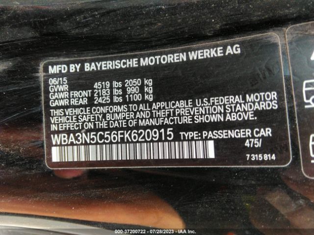 WBA3N5C56FK620915 BMW 4 Series 428i Xdrive