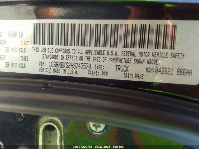 1C6RR6KG2HS747570 RAM 1500 Express