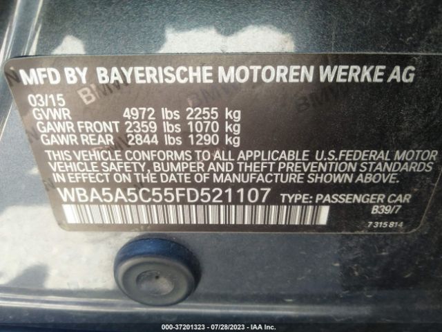 WBA5A5C55FD521107 BMW 5 Series 528i