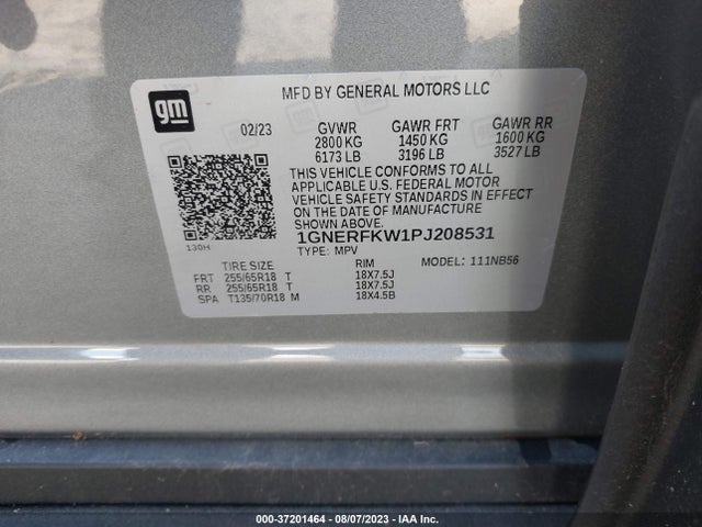 Chevrolet Traverse Ls 2023 1GNERFKW1PJ208531 Image 9