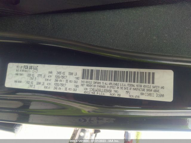 1C4BJWDG6JL828490 Jeep Wrangler Jk Unlimited Sport S