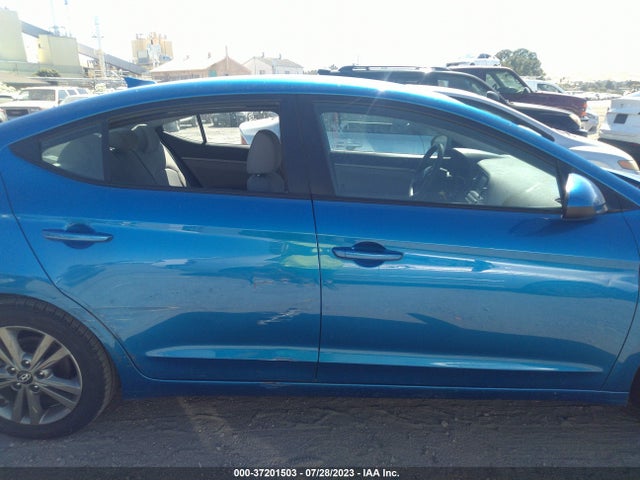 2018 HYUNDAI ELANTRA SEL VIN: 5NPD84LF6JH297278
