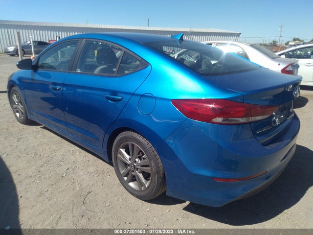 2018 HYUNDAI ELANTRA SEL VIN: 5NPD84LF6JH297278