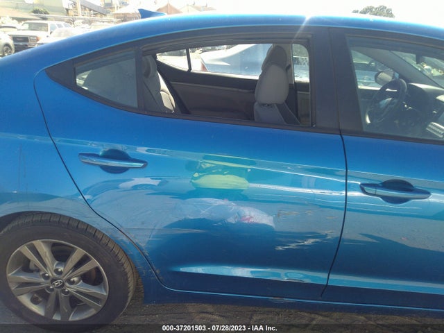 2018 HYUNDAI ELANTRA SEL VIN: 5NPD84LF6JH297278