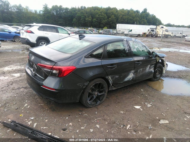 2022 HONDA CIVIC SEDAN SPORT VIN: 2HGFE2F54NH551644