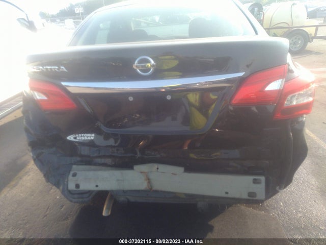 2019 NISSAN SENTRA S VIN: 3N1AB7AP3KY397637