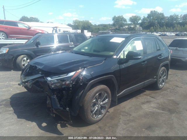 2022 TOYOTA RAV4 HYBRID XLE PREMIUM VIN: JTMB6RFV0ND055837