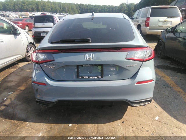 2022 HONDA CIVIC HATCHBACK SPORT VIN: 19XFL2H8XNE017782