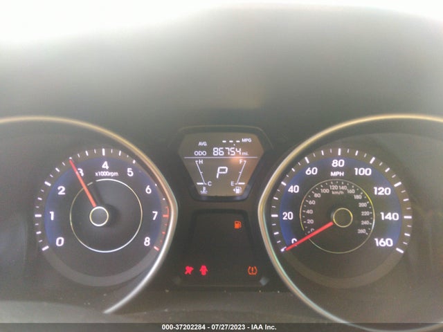 2012 HYUNDAI ELANTRA GLS VIN: 5NPDH4AE2CH139274