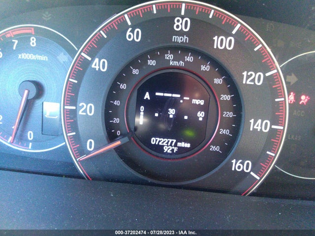 2016 HONDA ACCORD COUPE TOURING VIN: 1HGCT2B08GA003277