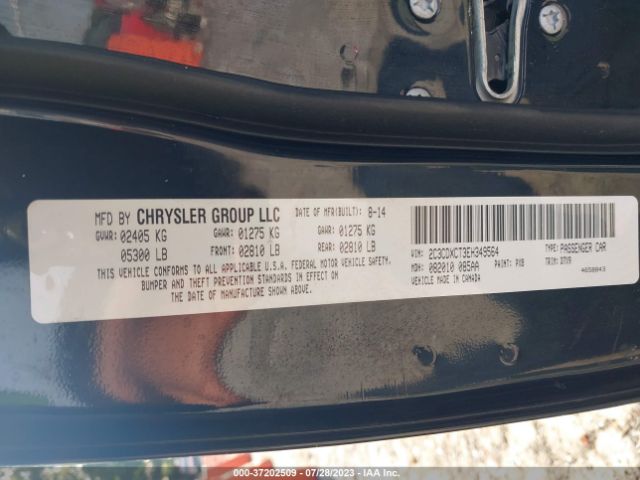 2C3CDXCT3EH349564 Dodge Charger Rt
