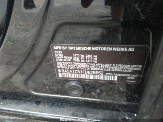 WBA5A7C51FD628652 BMW 5 Series 528i Xdrive