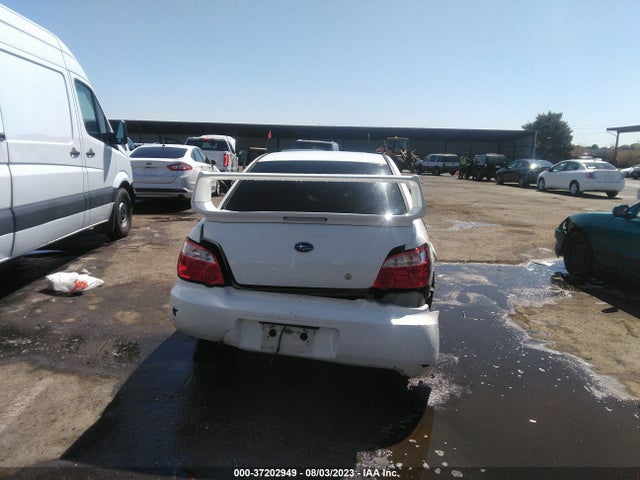 2006 SUBARU IMPREZA SEDAN WRX VIN: JF1GD79606G506386